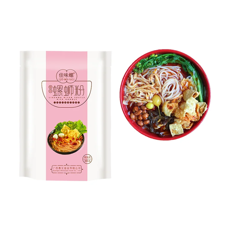 The factory custom fast food hot and sour rice noodles leisure food
