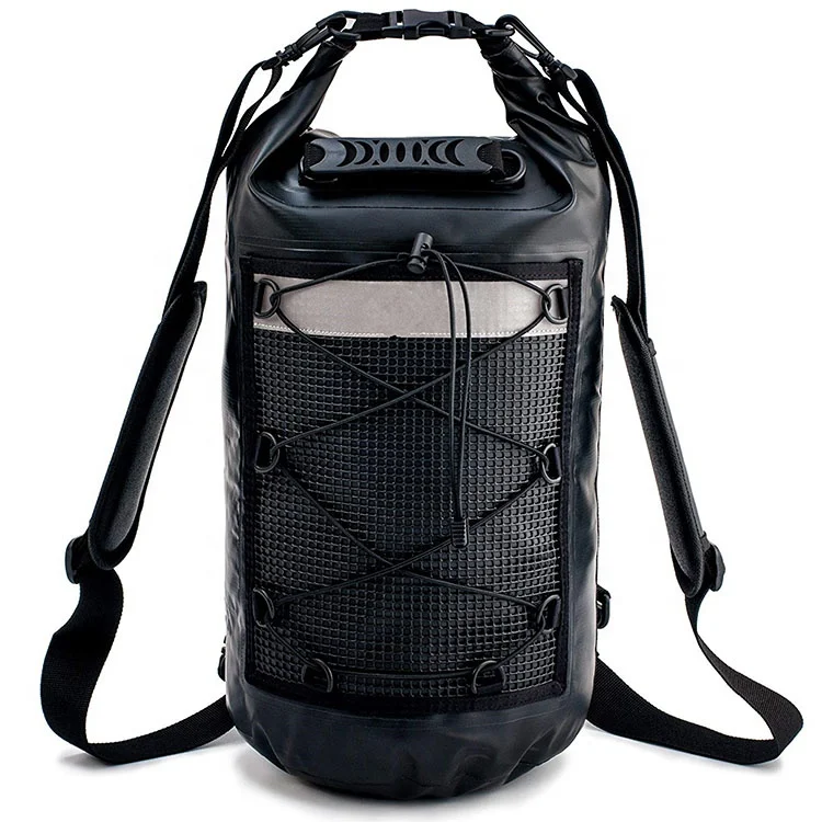 Factory custom logo 10L/20L/30Ldry bag Waterproof Bag Backpack for Travelling Fishing Cycling Kayaking Swimming Boating Beach