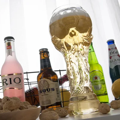 amazon top seller product World Cup Beer Glass 470ml cocktail elegant bar cup kit set glass unique