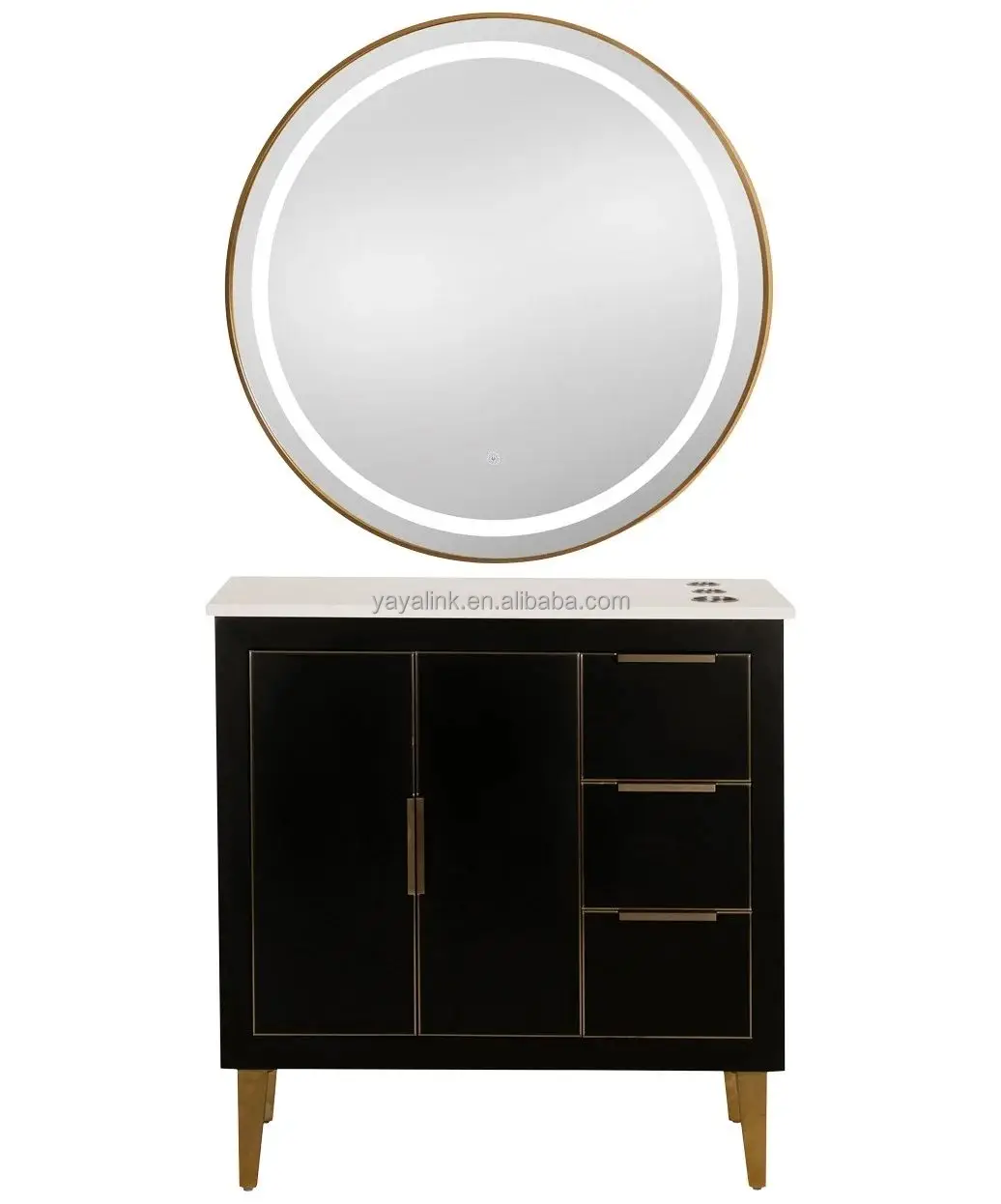 styling station double sited mirror on a table salon mirror station bedroom mirror