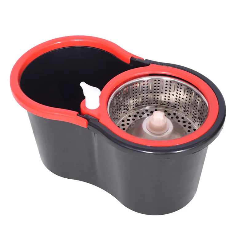 Mop spin microfiber flat rotary mops magic floor cleaner 360 spinning mop separation rotation squeeze bucket