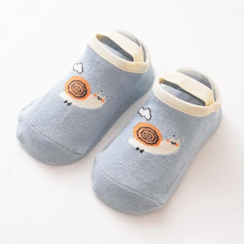 Toddler Boy Girl Non Slip Indoor Walking Sock Shoes Cartoon 0-1 Years Old Slipper Sneakers House Baby Socks