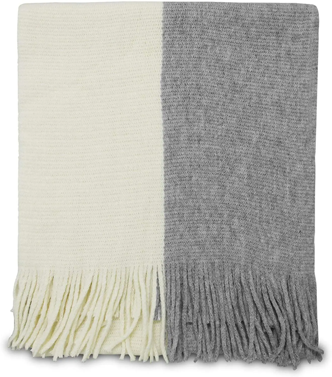 Прямая поставка с фабрики, индивидуальный теплый мягкий популярный двухцветный женский зимний шарф из мериносовой шерсти