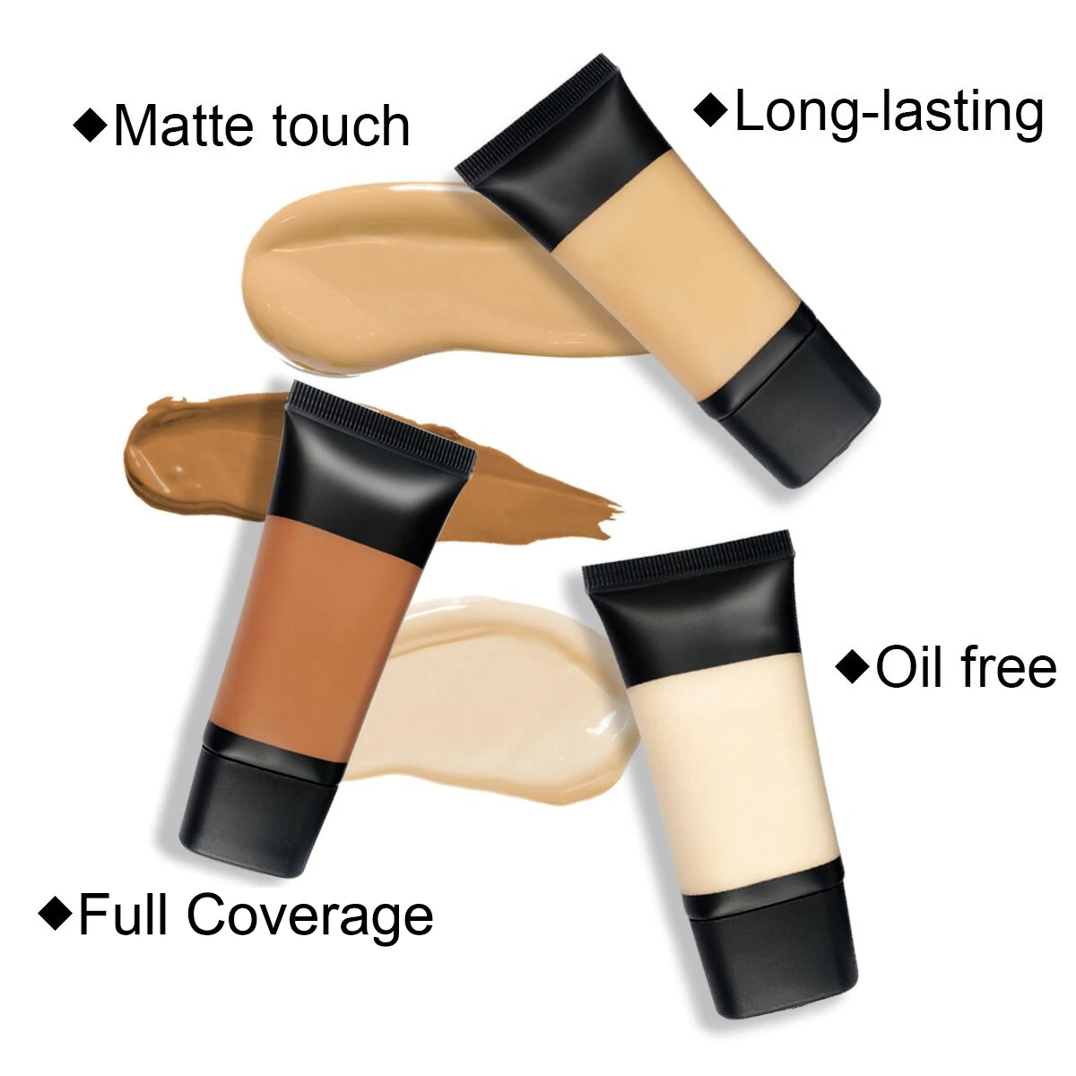 30 мл основа для макияжа Жидкая с матовой отделкой без торговой марки maquiagem