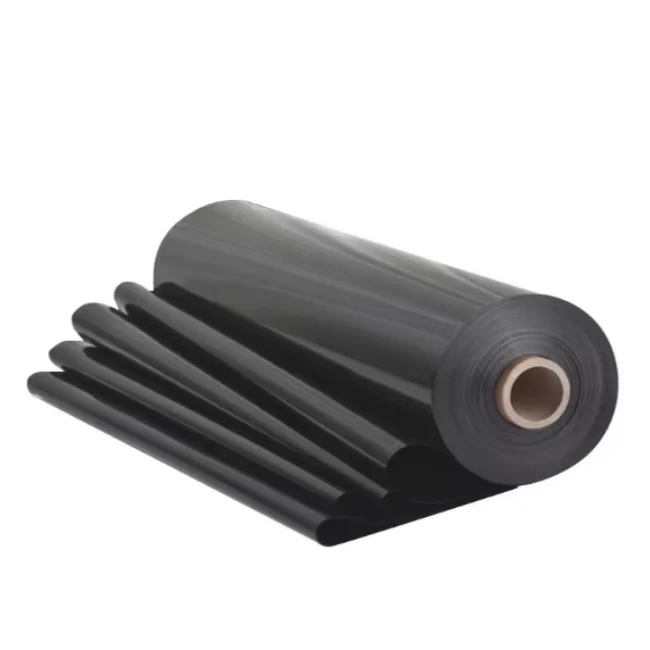 EPDM 1.2mm 1.5mm Rubber Roofing Geomembrane Reinforced Waterproof Construction Sheet for Swimming Pool Membrane