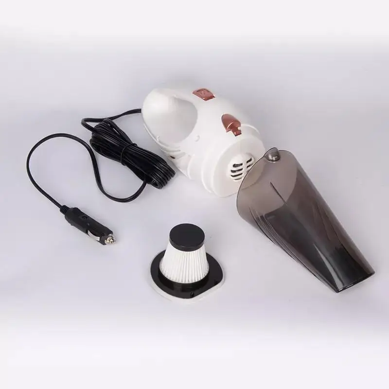 DC12V 2800pa Portable Car Vacuum Cleaner with Wire 72W Powerful Rechargeable Hand-held Mini Auto Vacuum Cleaner High Suction