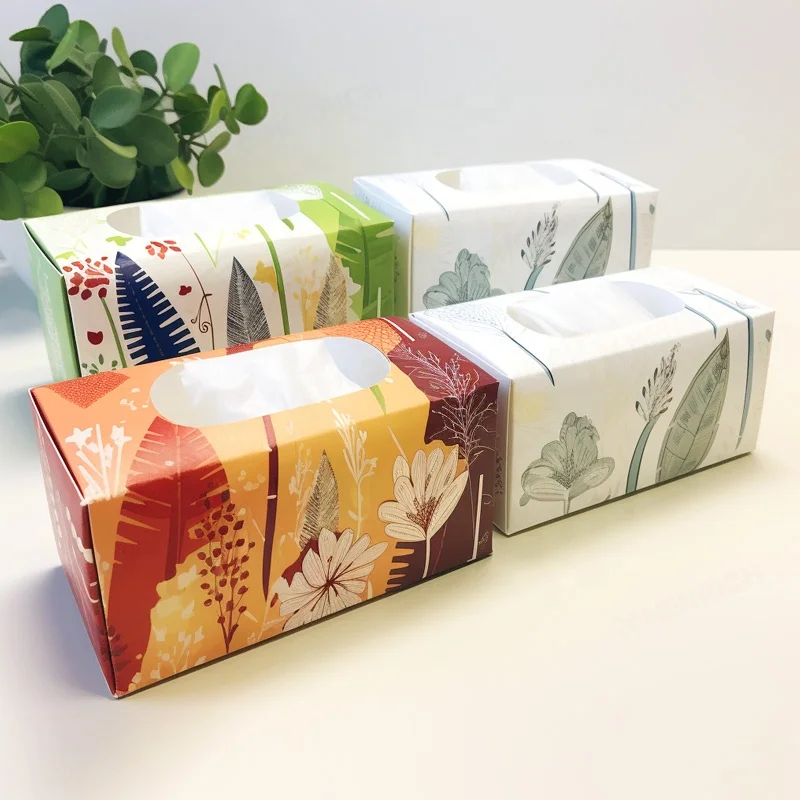 Henrich Recommend Facial Tissue Thailand White Bamboo Facial Tissue Pocket Facial Tissue Paper