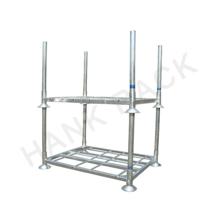 Demountable Stacking Rack Post Removable Rack Transporting and Storage Galvanized Post Pallet