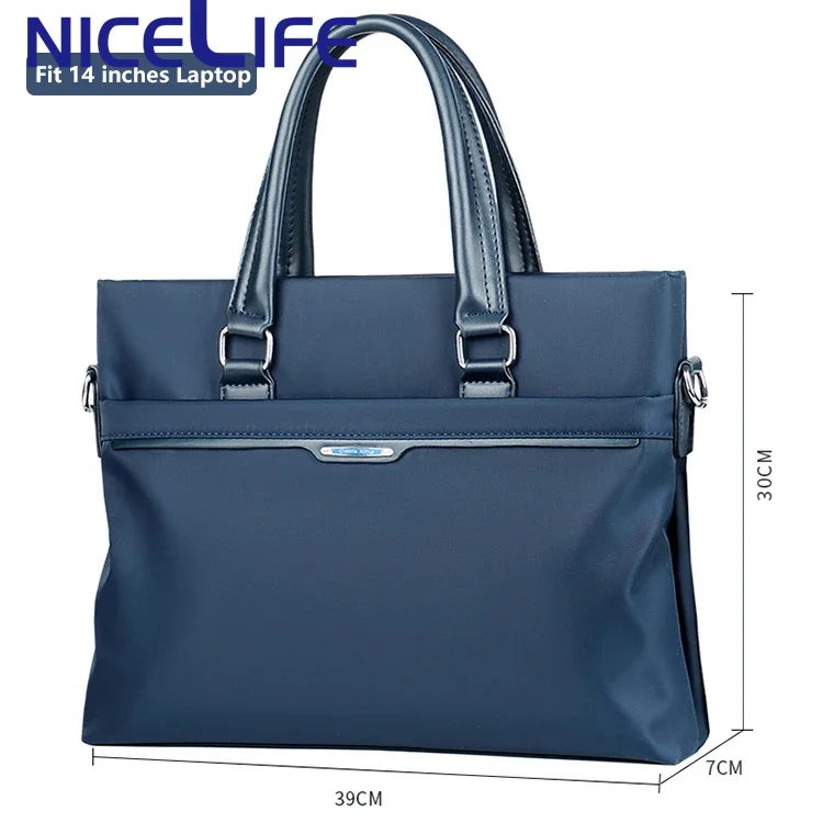 Remoid Custom Business Genuine Leather Messenger Laptop Bag Waterproof Wear Resistance Computer Handbag Briefcases For Men