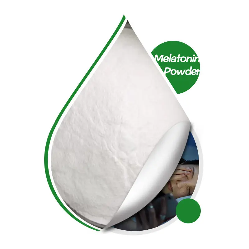Wholesale 99% Pure Melatonin Powder Organic Intermediate Food Grade CAS 73-31-4 for Sleep Free Samples Available