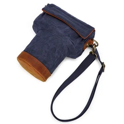 Travel Shoulder Bag Soft Padded Compact Camera Protector Case fits DSLR Digital Cameras for Canon Nikon Samsung Sony Olympus