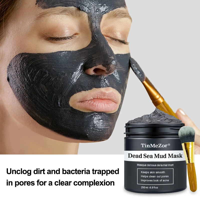 Volcanic Charcoal Mud Whitening Firming Facial Moisturizing Soothing Vitamin C Brown/Green/Pink/Turmeric/ Face wh