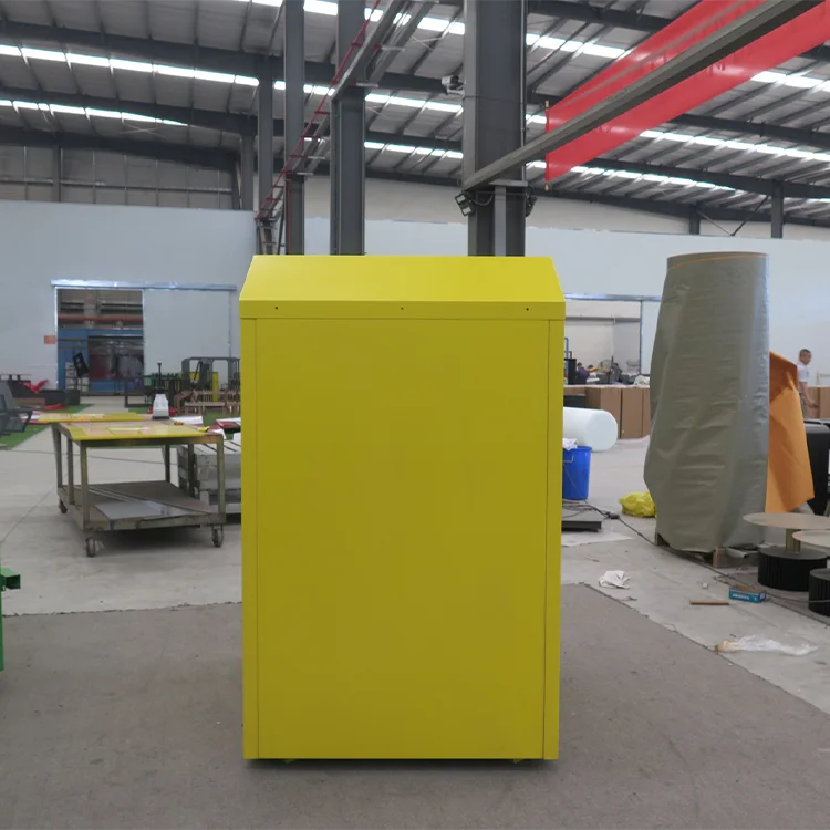 custom outdoor galvanized steel shoes clothes donation bin charity clothing donation box metal used clothing recycling bins