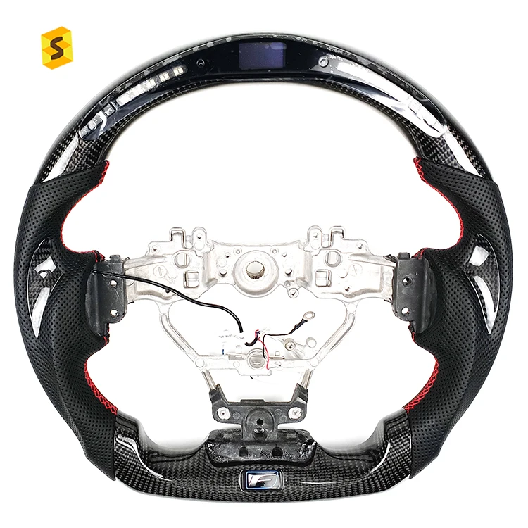 Shasha Carbon Car Replacement Part With LED Steering Wheel For Lexus IS350 GS350 GS300 IS250 IS ES RX NX LS UX LC GS GX LX LC