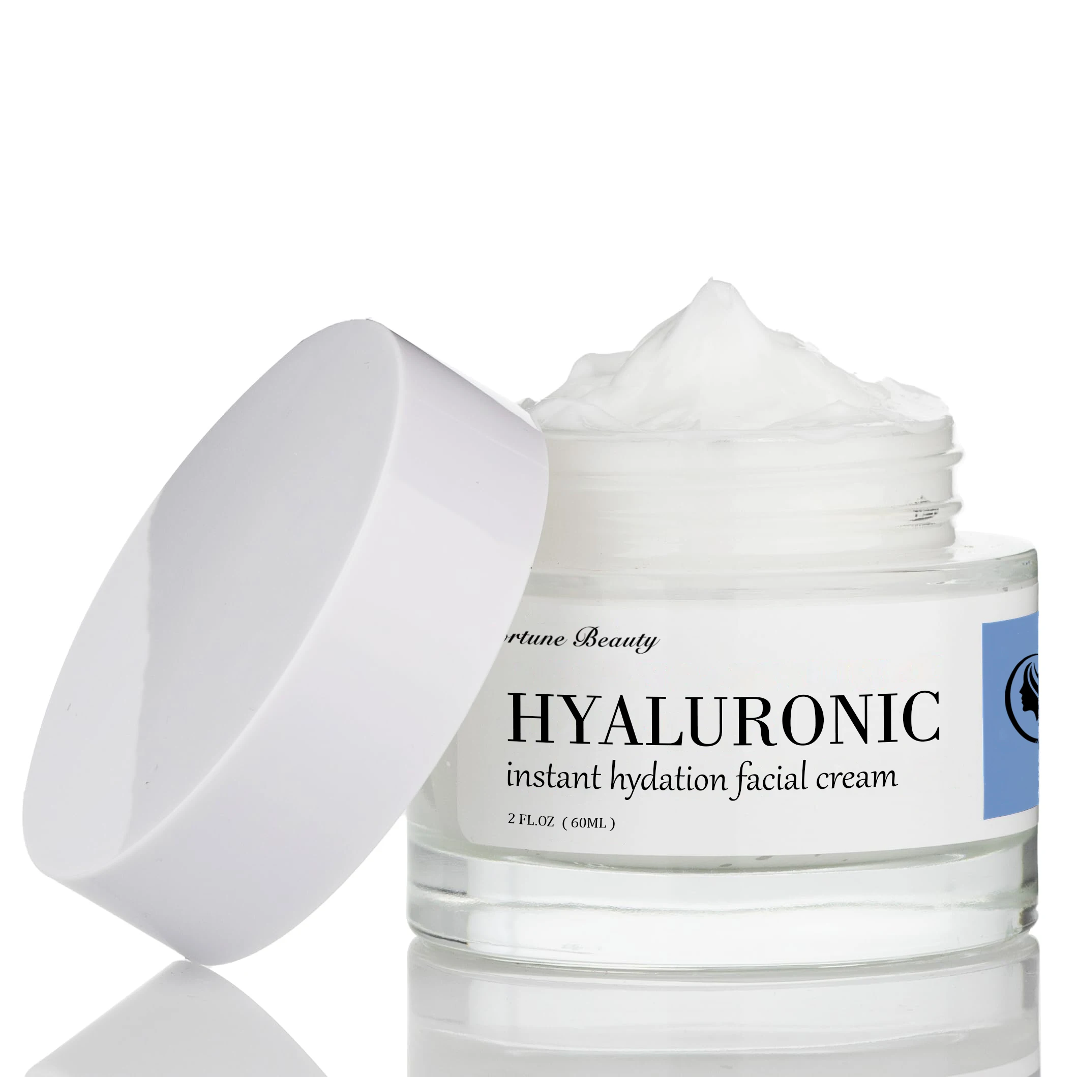 OEM Hyaluronic acid Cream Moisturizing nourishing Anti-aging Ultra hydrating Private Label Face Beauty Cream