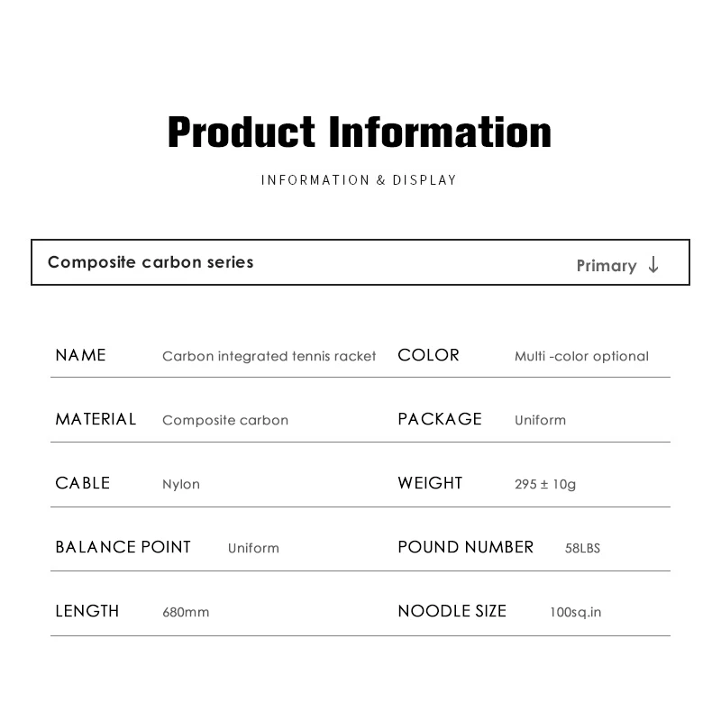 Manufacturer Sport Training Fluorescent Green 3K Adult Professional Carbon Padel Tennis Racket For Men And Women