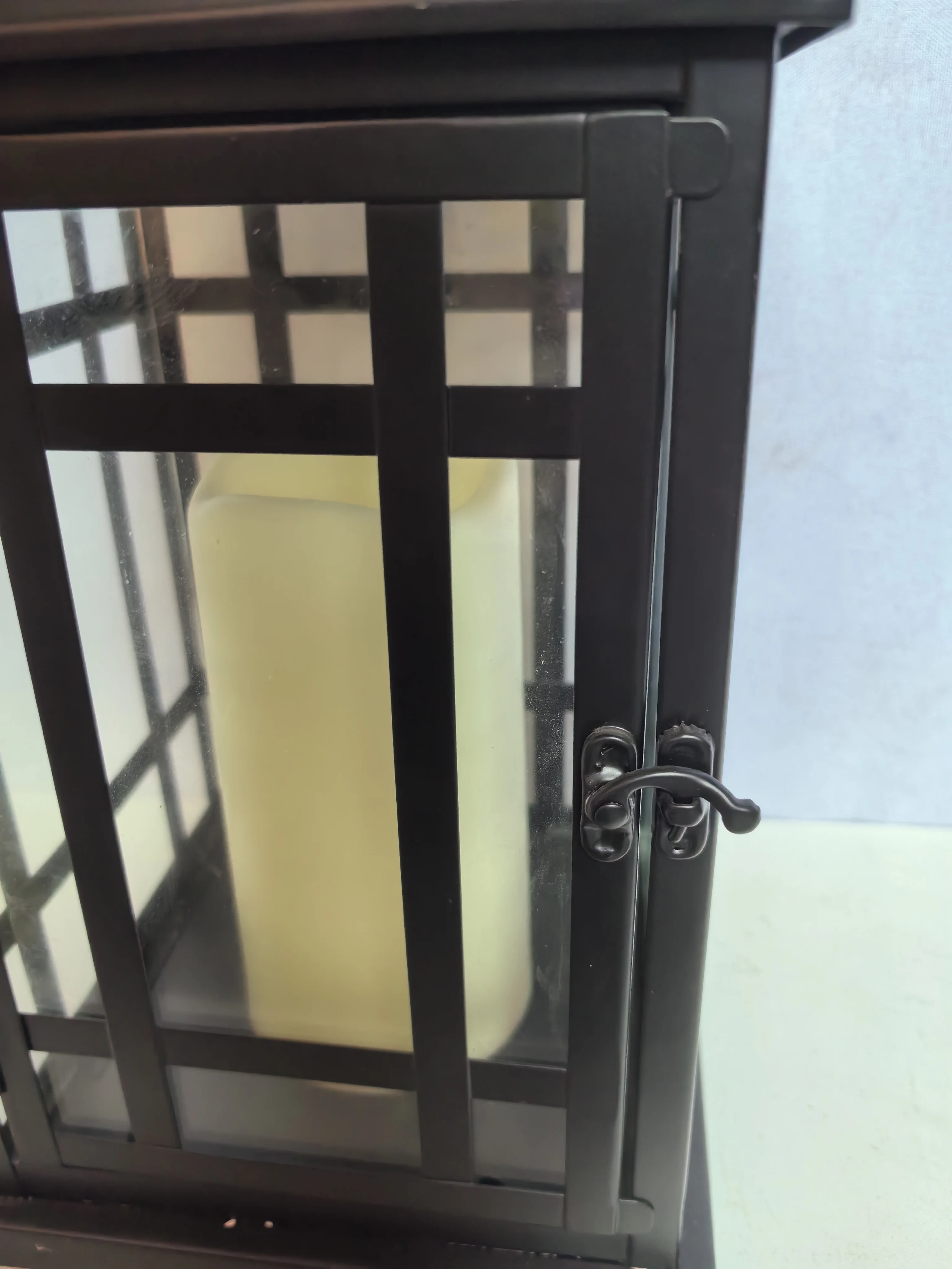 Modern Black Lantern Garden Hanging Metal Candle Holder Home Outdoor Decorative Lanterns For Candle Wrought Iron Candle Lanterns