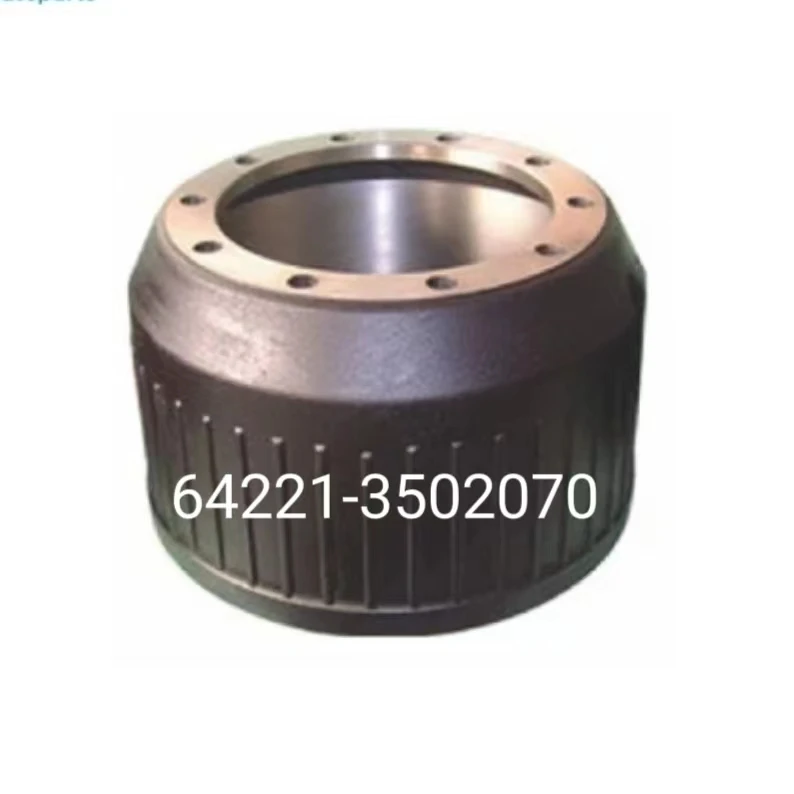 Russian truck parts brake drums for KAMAZ MAZ OEM 64221-3502070