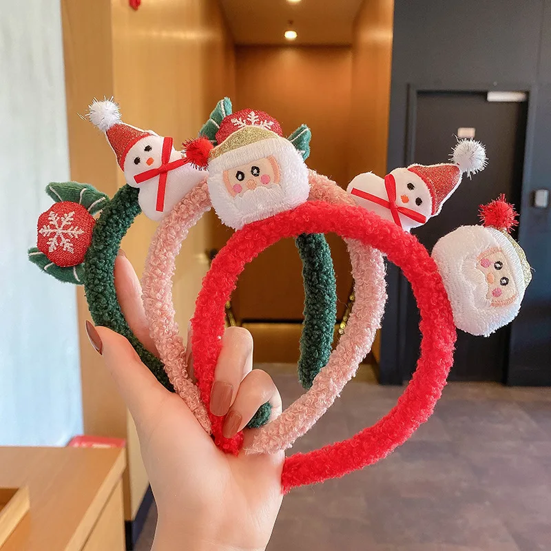 One Size Fits All Headband Christmas with Assorted Design Party Supplies Party Favors  Womens Hair Accessories Girls Hairbands