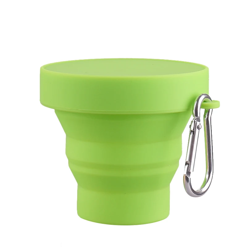 2024 Hot sales Foldable Drinking Cup Coffee Cup For Travel Silicone Collapsible Cup