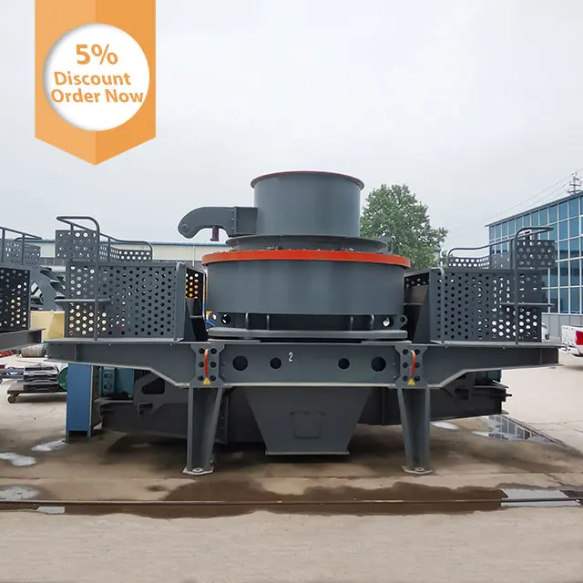 Камнедробилки для производства песка, гравия, песка VSI8518, вертикальный вал, ударная дробилка