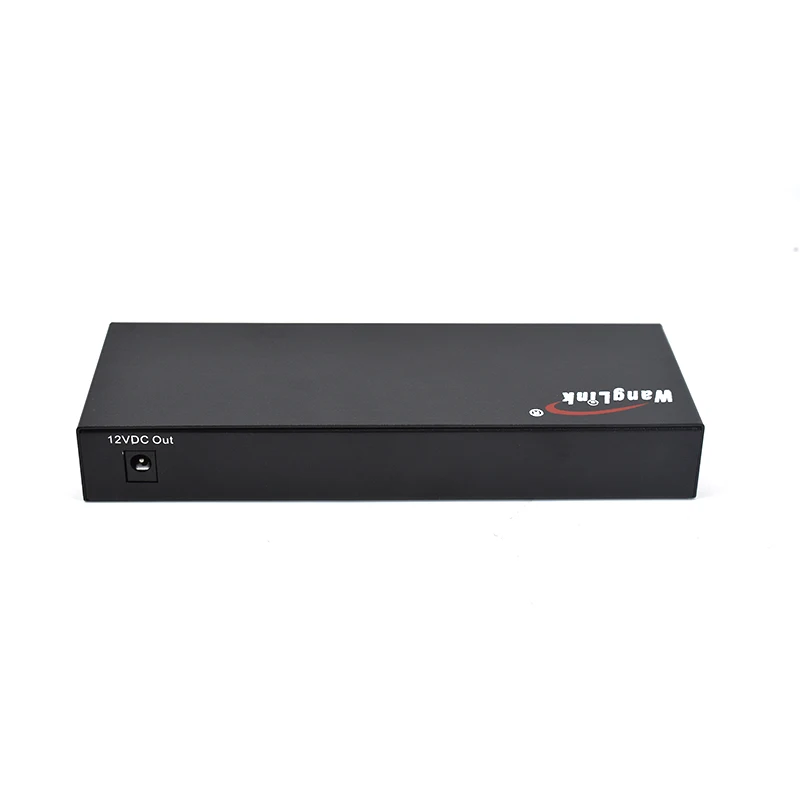 Wanglink 10 Port Reverse POE Switch 8 10/100Mbps RPOE  Port 2 GE Uplink Port RPOE Switch Support 24V-48V with VLAN