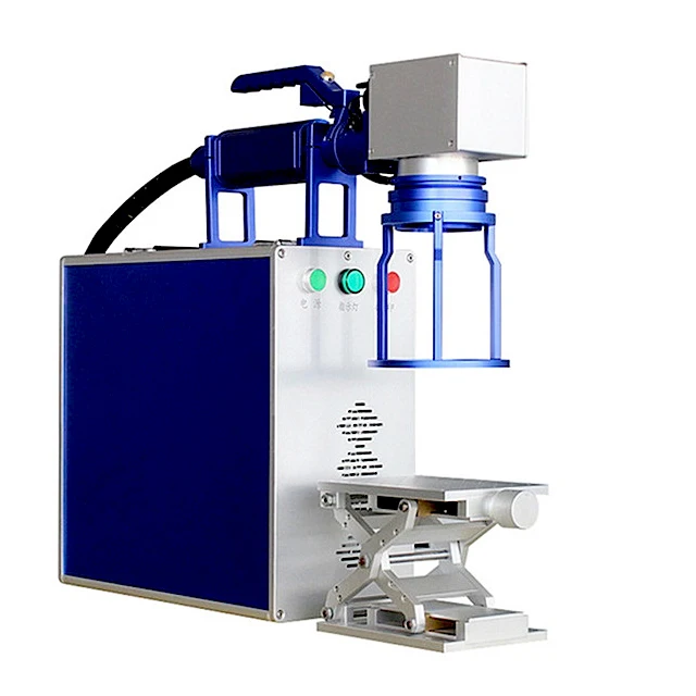 Portable handheld fiber laser marking machine metal engraving machinery gold jewelri make machine