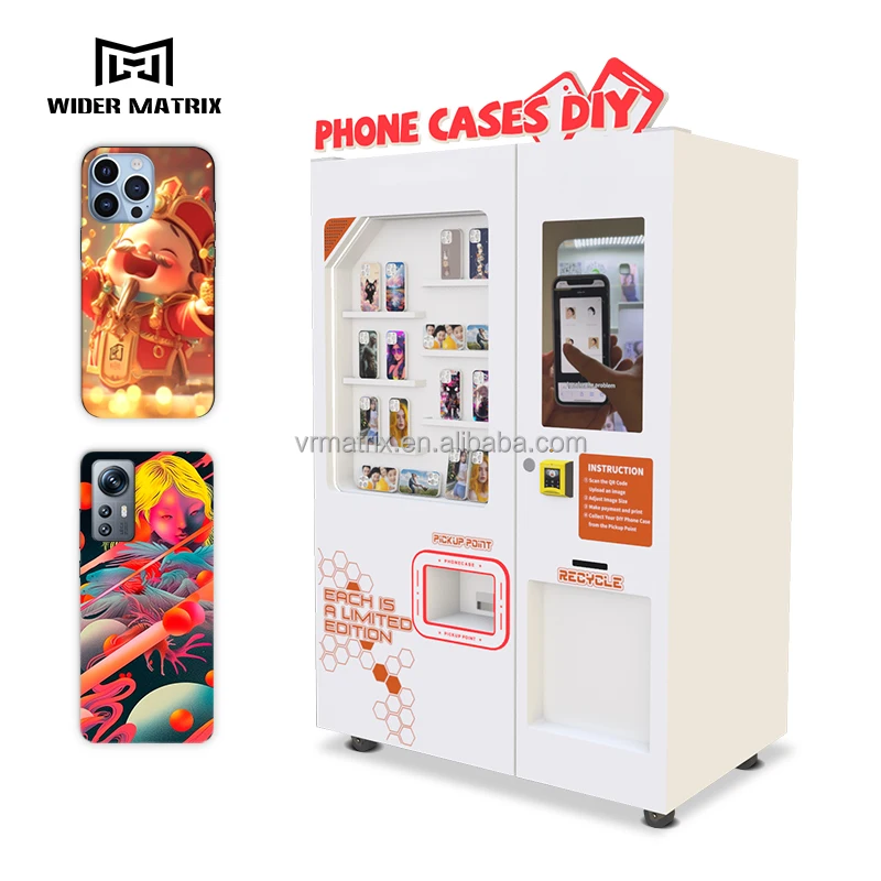 New arrival Self Service Diy Phone Case Printer Vending Machine Automatic Smart Vending Machine