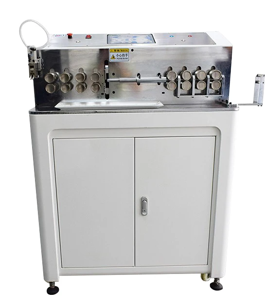 Large square computer wire stripping machine sheath wire cutting stripping machine wire stripper machine