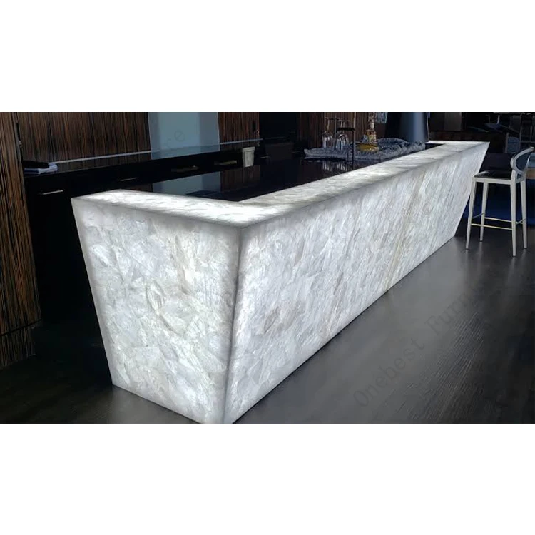 Public Commercial Design Beer Bar Counter Wholesale I Shape Led Bar Furniture