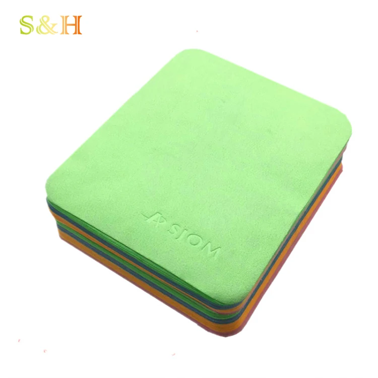 Hot selling microfiber print microfiber glasses cleaning cloth