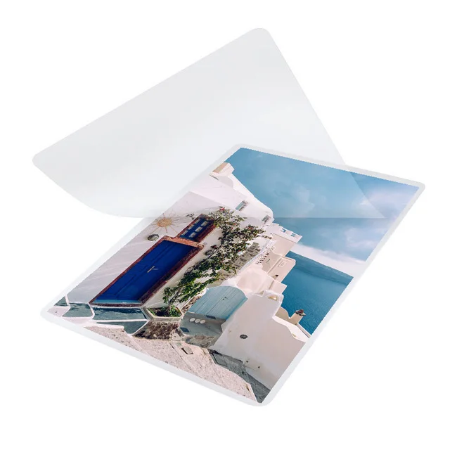 Letter Size 3mil 5mil Glossy Matte White Thermal lamination Sheet a4 Pouch Film for Paper Hot Lamination