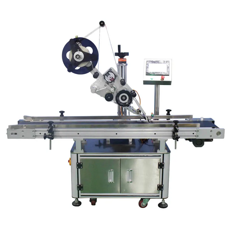 Automatic Double Side Labeling Machine For Round Or Flat Bottles Boxes High Quality