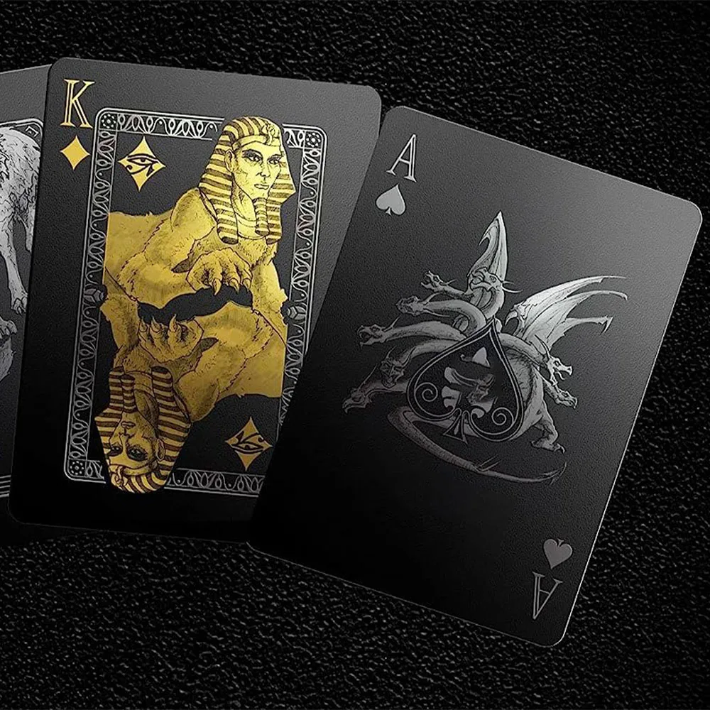 China Poker Factory Customization Printing Water-proof Poker Cards Custom Plastic Poker Playing