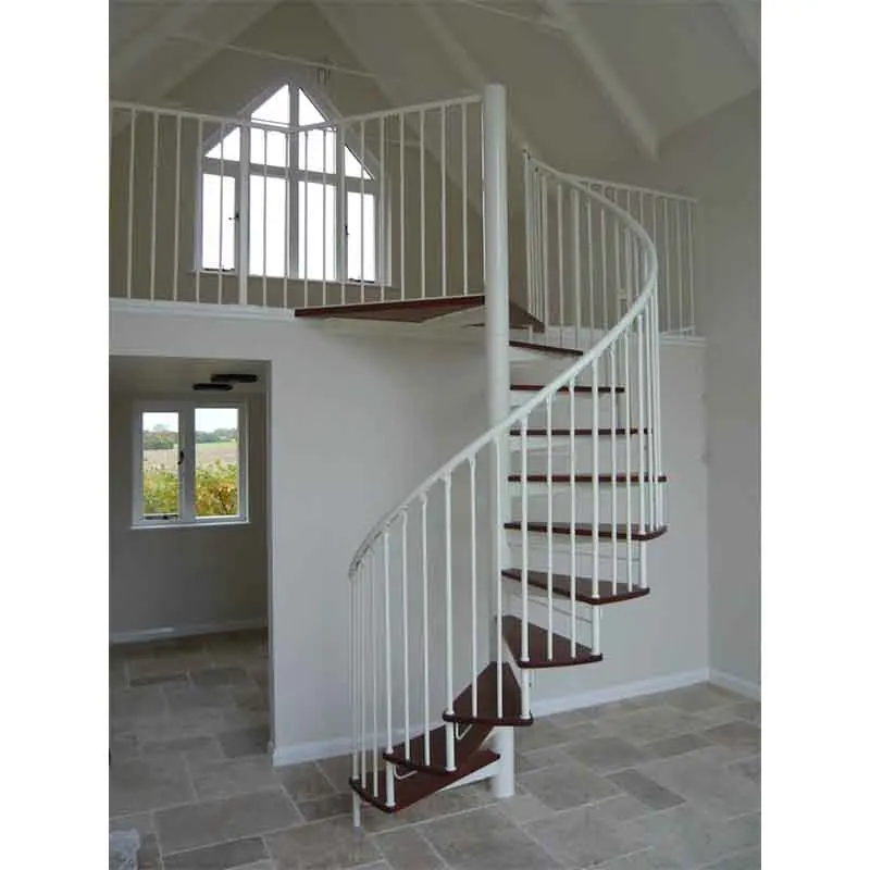 Blh-5  Top Quality Cast Iron Spiral Staircase  Wrought Iron Spiral Staircase For House And Villa