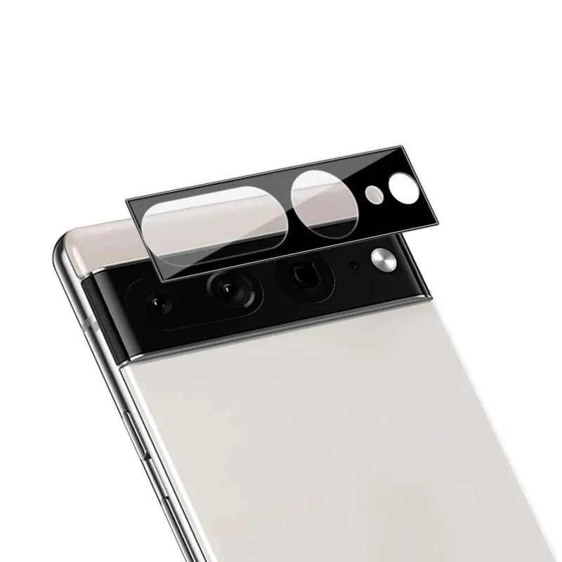 For Google Pixel 7 Pro 3D Black Camera Lens Film Protector Tempered Glass For Google Pixel 6 Pro Pixel 6A Film
