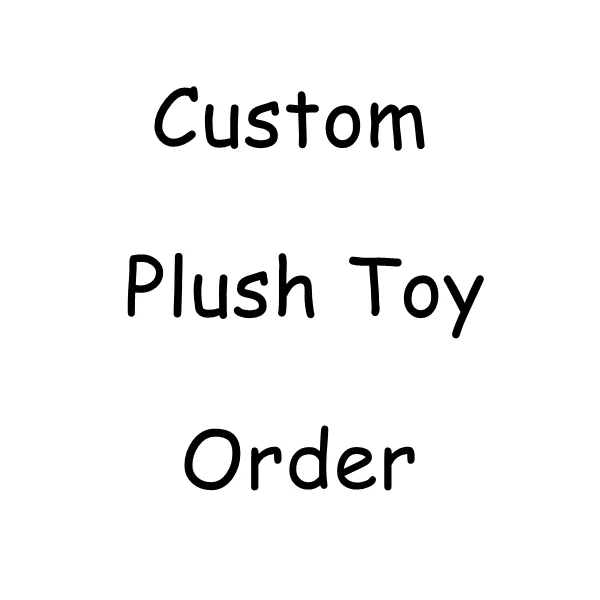 Custom Cartoon Animal Anime Toys Plush Toys Adorable Stuffed Animals Plushies Make Your Own Movie Mascot Derivative Plush toy