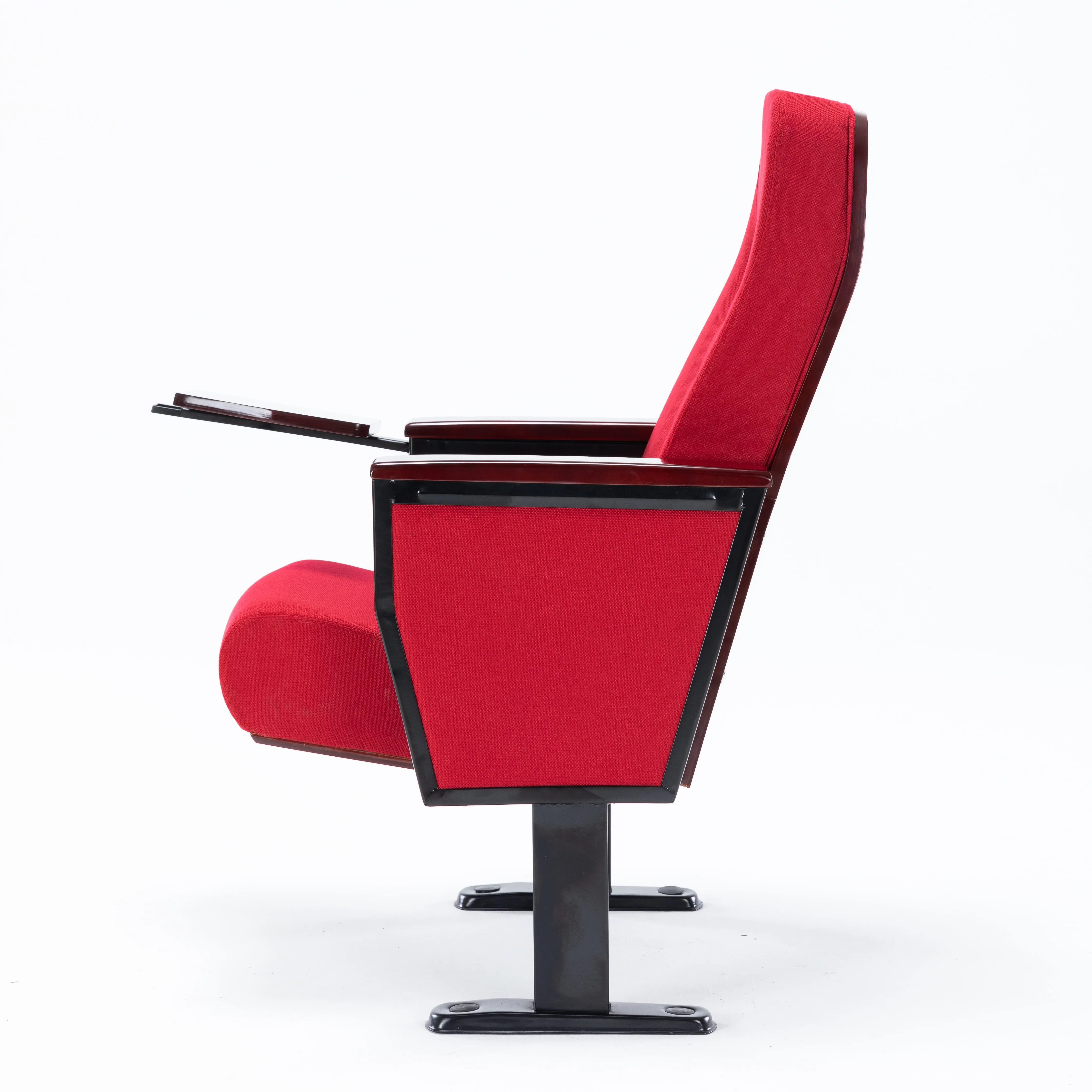 Auditorium Chairs Row Stadium Seat Manufacturers Custom with Writing Board Seating Solid Wood Folding Theater Chair Conference