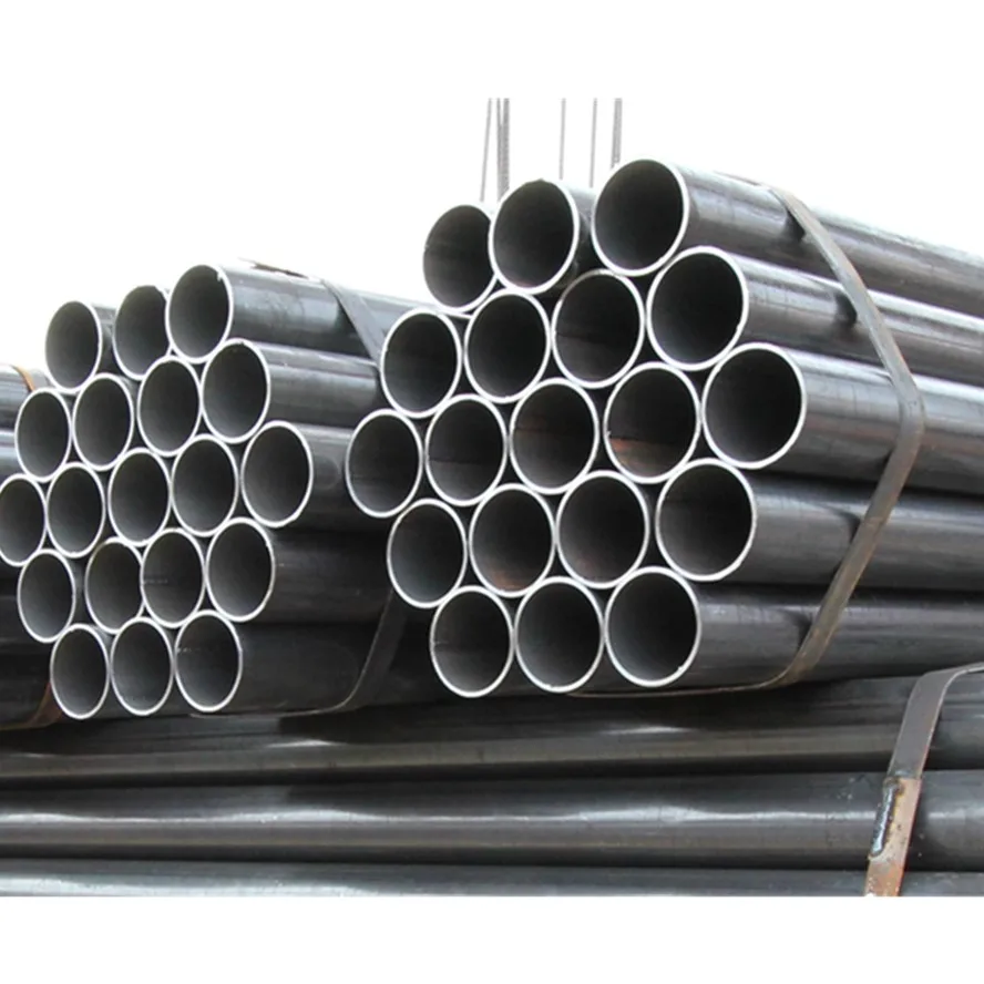 ASTM A53 A106 sch40 API 5L класс B черная труба из углеродистой стали