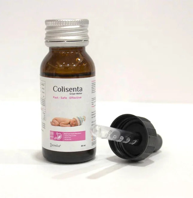 
Ayurvedic herbal gripe water baby drops with organic ginger fennel extract for indigestion baby colic flatulence 