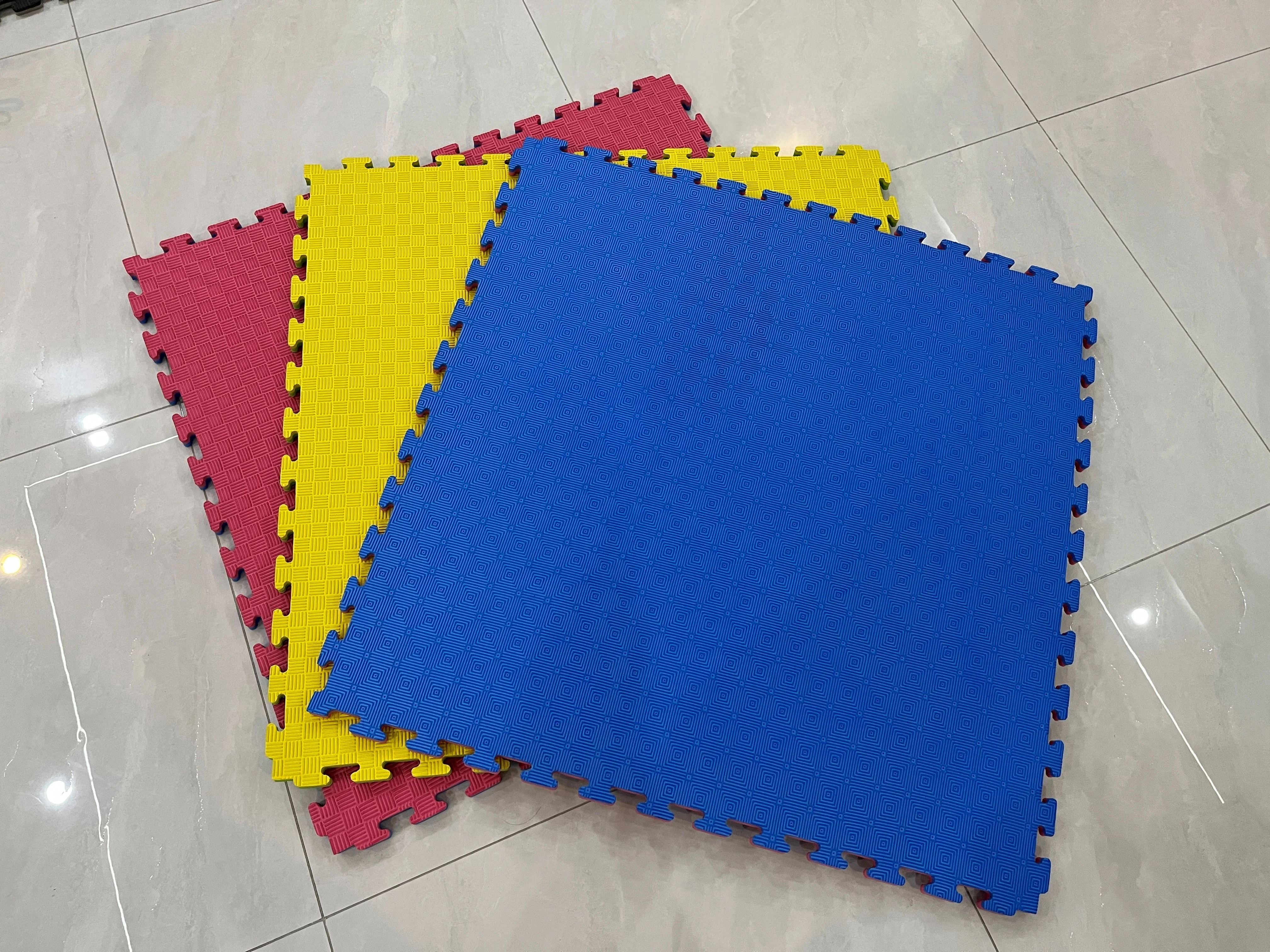 RTS Karate Mat MMA 40mm Taekwondo EVA Foam Mats Interlocking Puzzle Tatami 4cm Doji Ijf Approved Judo Training Floor