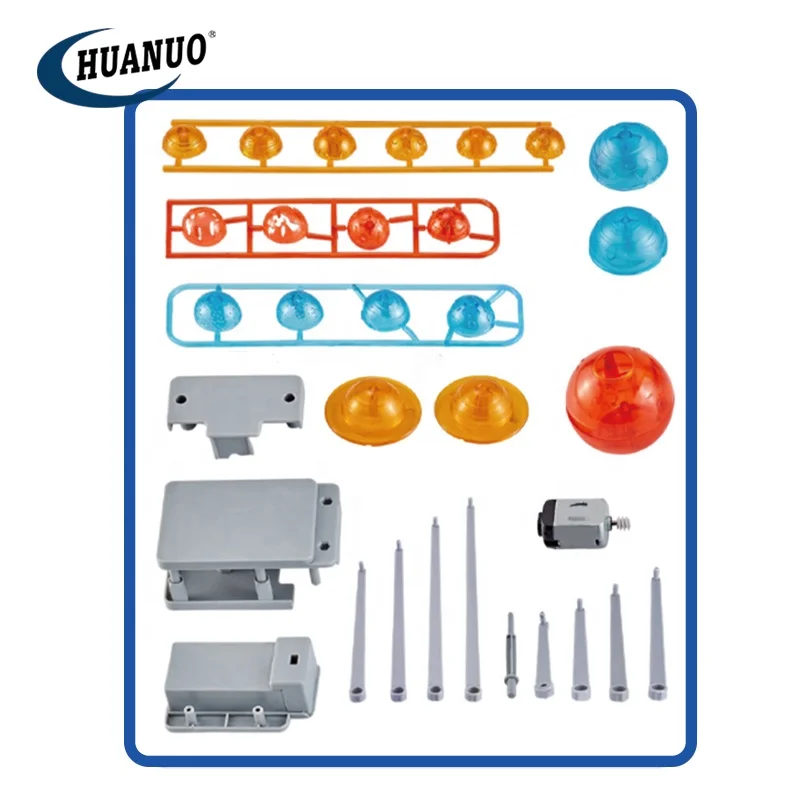 Assembly educational rotating power planet toys set kids diy learning stem toys science