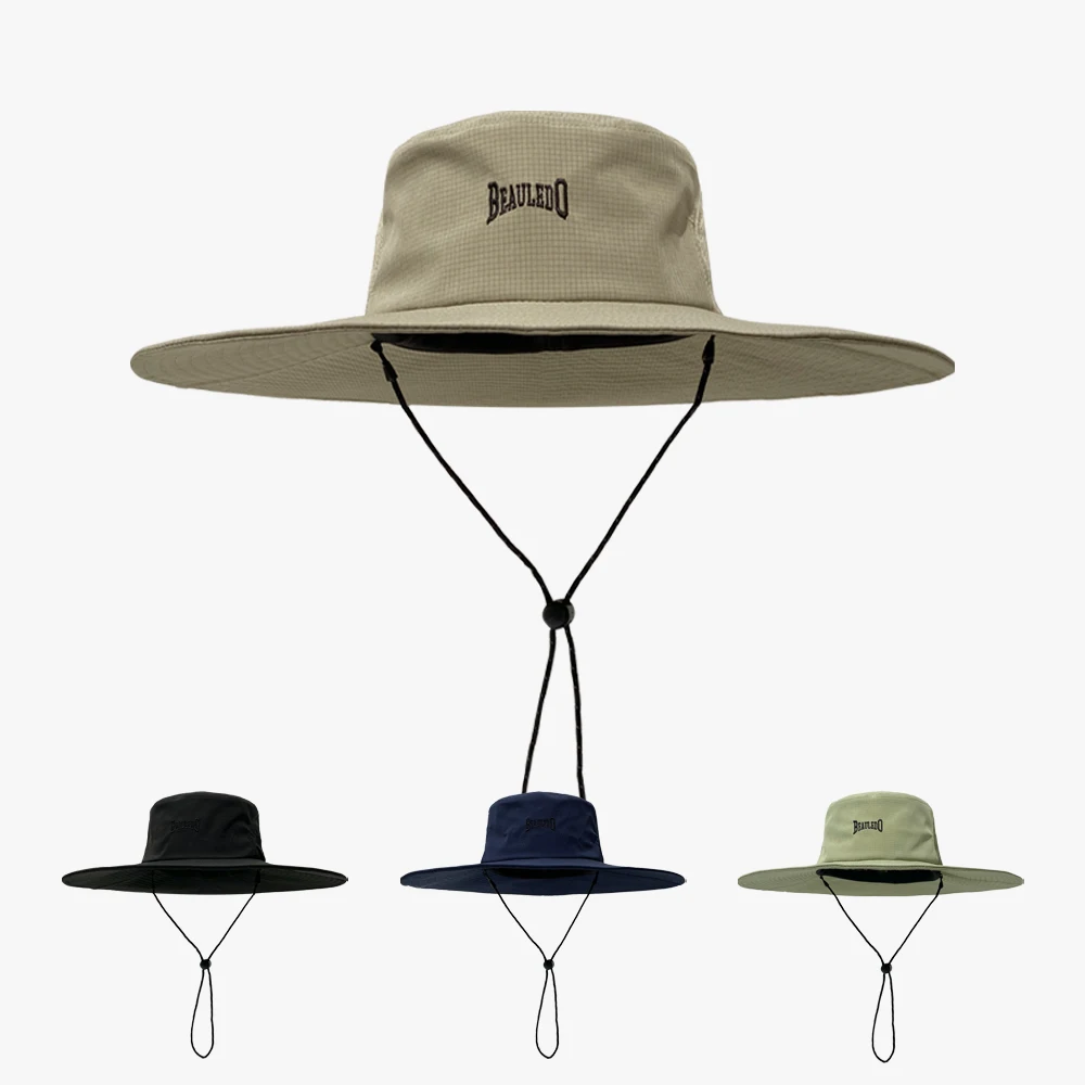 Fashion Simple Outdoor Sun Protection Fisherman Hat Quick Dry Waterproof Bucket Hats