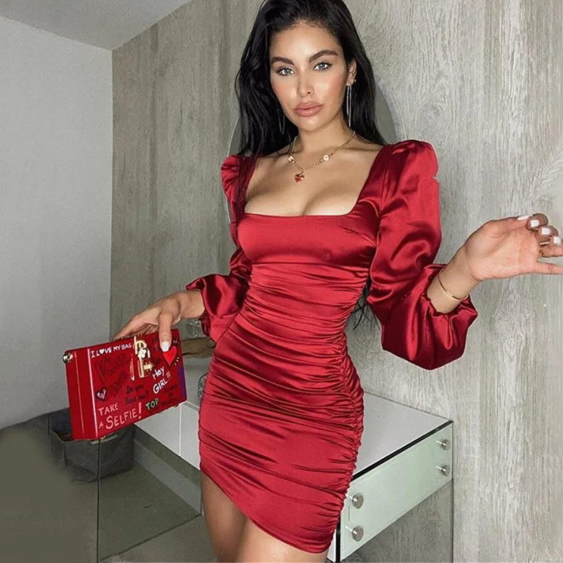 JF Cheap Casual Women Dress Ladies OEM Go Out Dress Vestido Elegantes Embellished Mini Backless Prom Knitted Classy Dresses