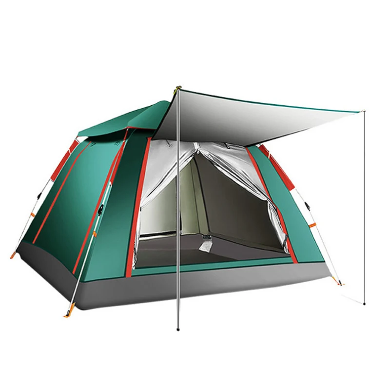 Premium Quality Self-Actuating Waterproof Outdoor Camping Sleeping Tent for 4 to 6 Persons