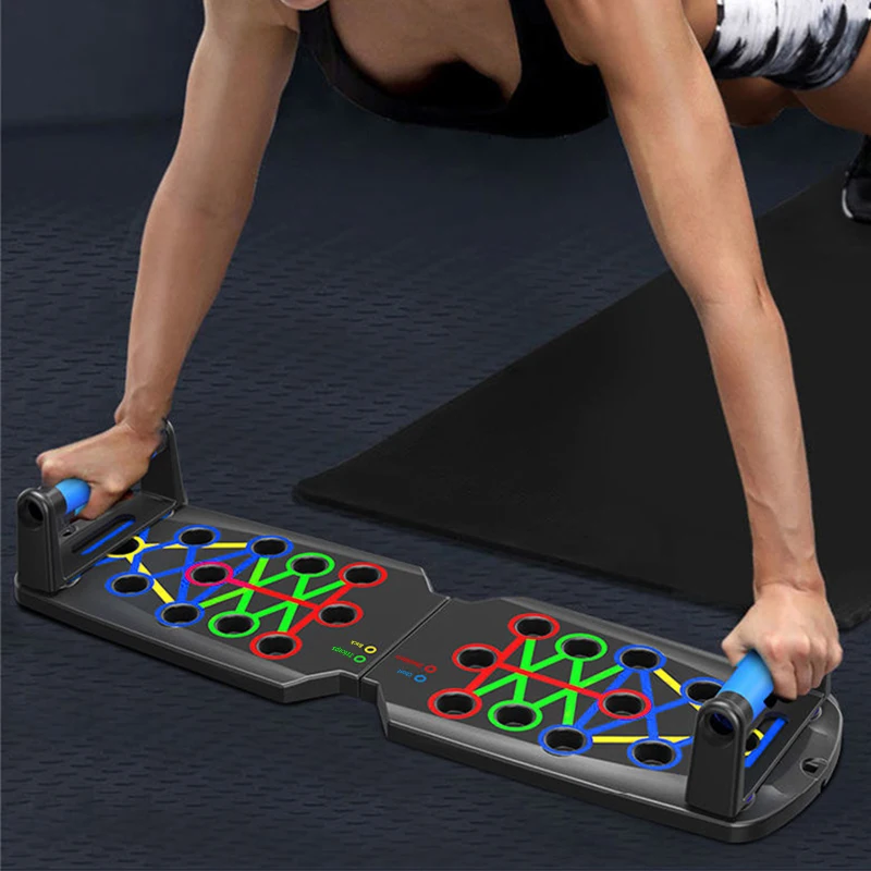 Раздельные съемные нажимные часы 22 режима для тренировок доска пуш-ап помощник подставка груди фитнес