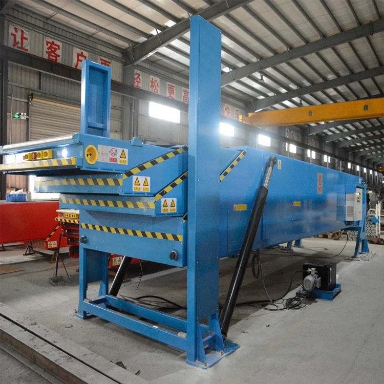 5-Section Telescopic Belt Conveyor for Truck and Container Loading/Unloading for Manufacturing Plants