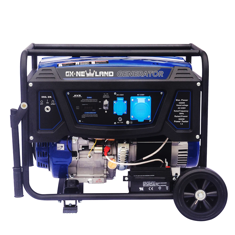 Best price of 5000w gasoline generators service safety spare parts astra professional factory in china taizhou