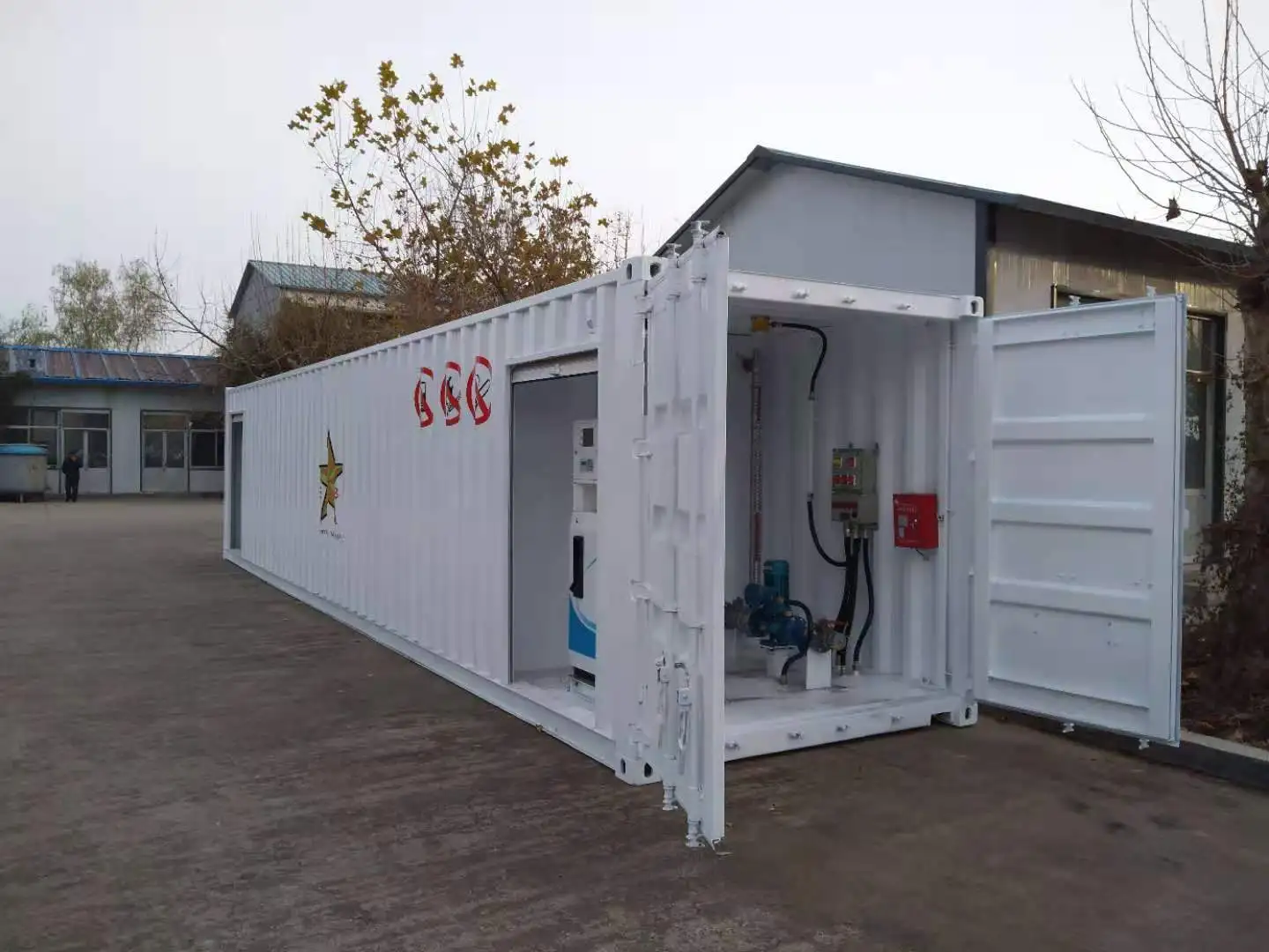 Китайский производитель OEM низкая цена мобильная заправочная станция топливная с 3 форсунками