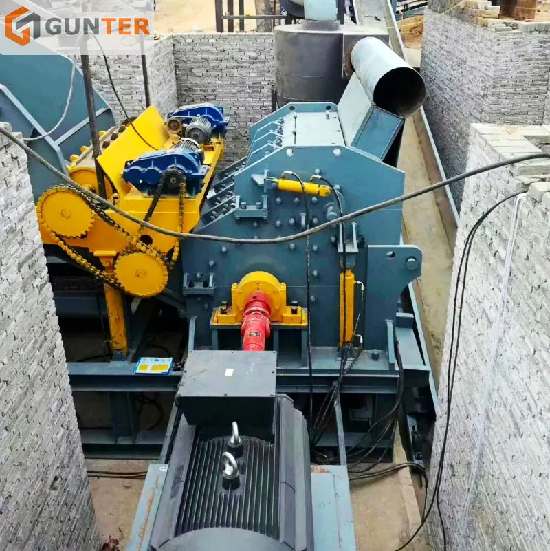 
Malaysia Scrap Metal Shredder Crusher Machine for Crushing Waste Metal 